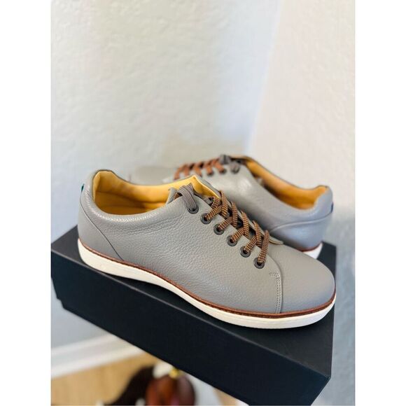 Royal Albartross PONTIAC V2 Spikeles Leather Welt Golf Shoe, Size 11, Slate NWT - Picture 17 of 17